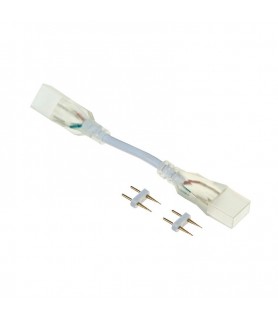 CABLE DOBLE CONECTOR PARA NEÓN LED FLEX 24V