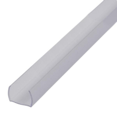Perfil de PVC rígido 1 metro para Neón LED Flex de doble cara o dos lados