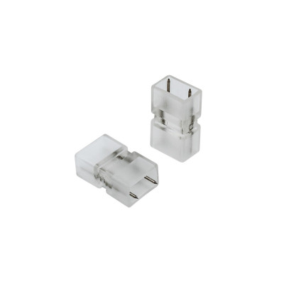 Doble pincho de unión para tira LED SMD2835 220V - Conector de empalme 2 pines