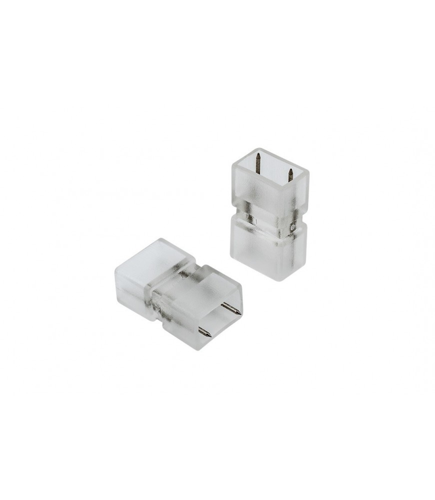 Doble pincho de unión para tira LED SMD2835 220V - Conector de empalme 2 pines