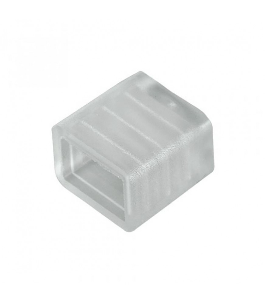 Tapa final estanca para tira LED SMD2835 220V - Terminal de silicona aislante
