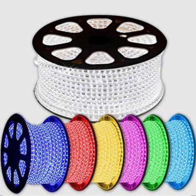 Gama de colores de tiras LED 220V SMD5050 en rollos de 50 metros