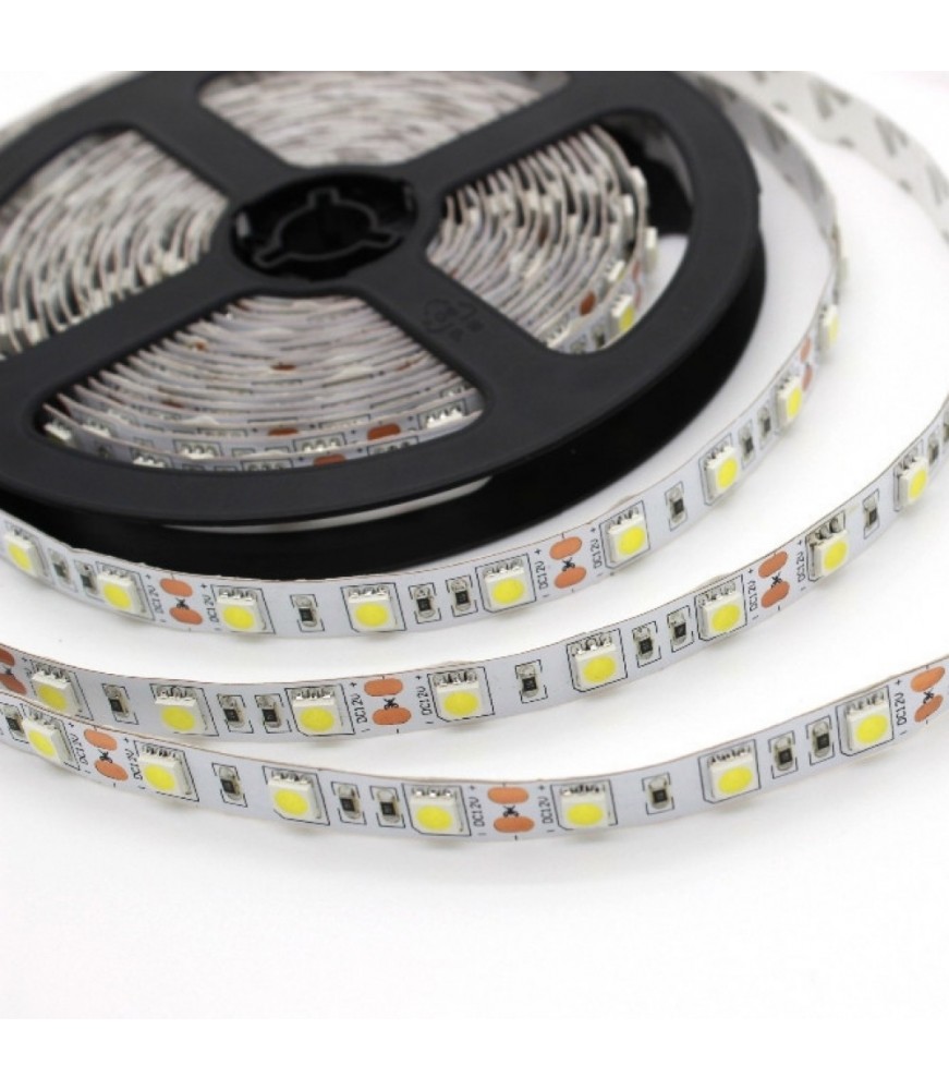 TIRA SMD5050 14.4W/M IP20 60LEDS 12v