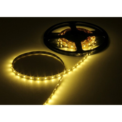 Efecto de luz cálida (3000K) para ambientes acogedores con tira LED 12V