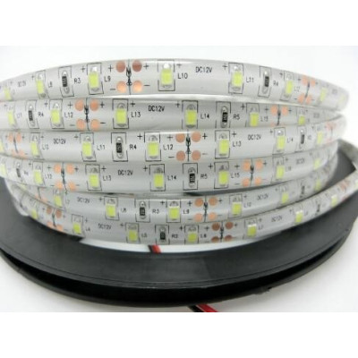 Tira LED 12V SMD3528 profesional con protección IP65 para zonas húmedas