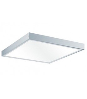 Marco de superficie blanco panel LED 60x60 - LED Atomant