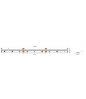 TIRA LED COB 24V 15W/M