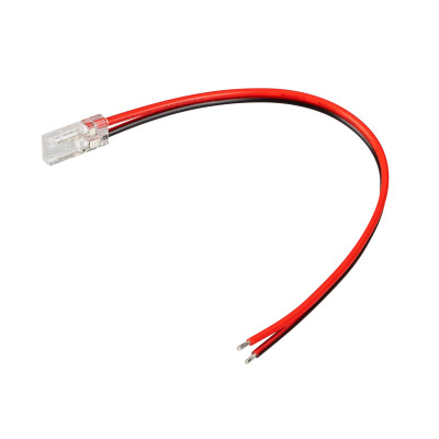 CONECTOR PARA TIRA COB 12V/24V MONOCOLOR CON CABLE DE 10MM