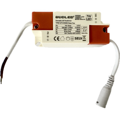 Driver LED 6W regulable 300mA 12-24V para downlight