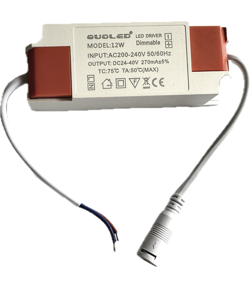 Driver 12W regulable 300mA para iluminación LED QUOLED