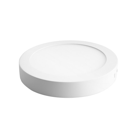Diseño extraplano Downlight LED 24W redondo de superficie blanco