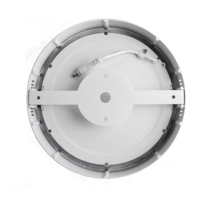 Detalle de soporte y conexión posterior Downlight LED 24W