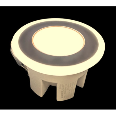 Foco LED empotrable encendido en tono luz neutra 4200K - Iluminación brillante