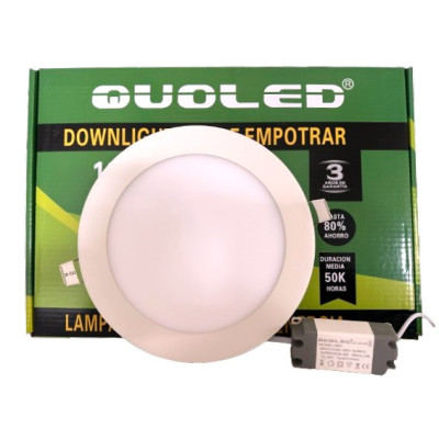 Pack Downlight LED 15W Quoled - Iluminación profesional de alta potencia.