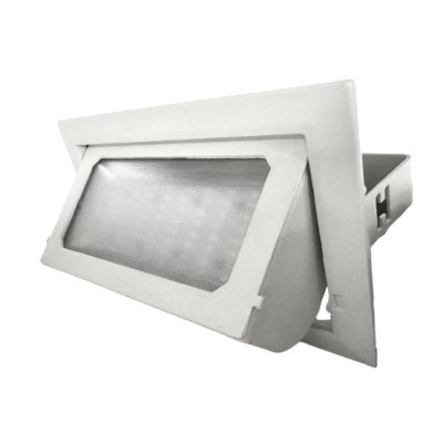 Downlight LED rectangular bascular 40W blanco - Foco orientable Quoled