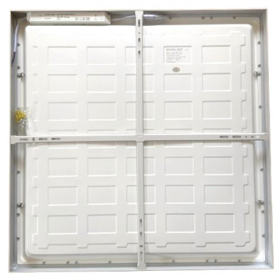 Estructura trasera y drivers de panel LED superficie 60x60