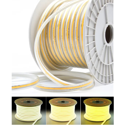 Rollo de 50 metros de tira LED COB 220V IP67 para exterior