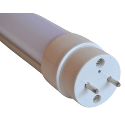 Tubo LED 60cm 9W T8 - Conexión Lateral y Disipador de Aluminio - Blanco Frío/Cálido