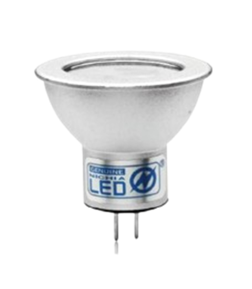 Bombilla LED MR11 3W 12V chip Nichia ángulo 36° luz cálida/neutra QUOLED