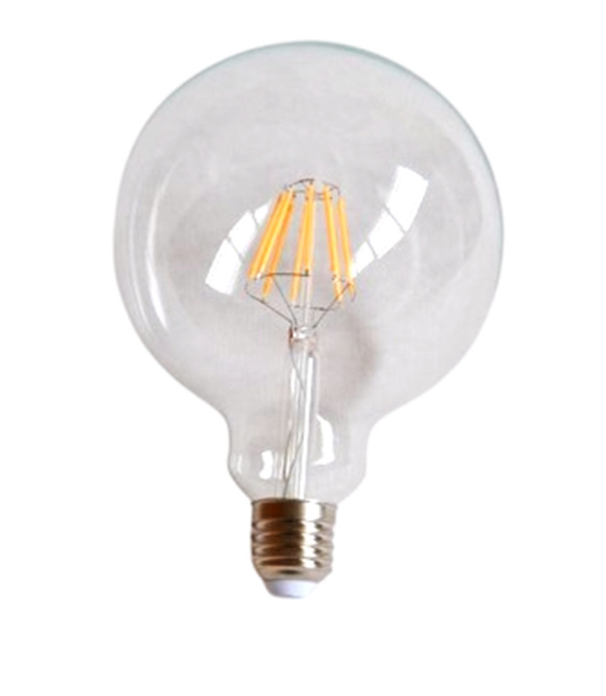 Bombilla Globo Filamento LED G125 8W E27 Luz Cálida QUOLED