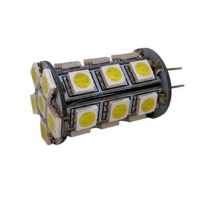 Bombilla LED G4 3W 12V Alta Luminosidad - 150 Lúmenes 360° - Ø15x42mm