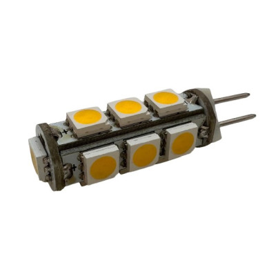 Bombilla LED G4 1,5W 12V 360° - 80 Lúmenes - Luz Cálida y Fría Ø13x42mm