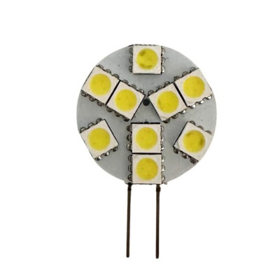 Bombilla LED G4 circular 1W 12V 50 lúmenes Ø20mm luz fría 6000K QUOLED