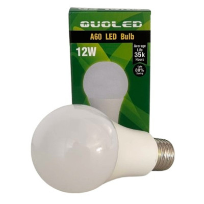 Bombilla LED Esférica E27 12W - 960 Lúmenes - Luz Fría 6000K Ø60x116mm
