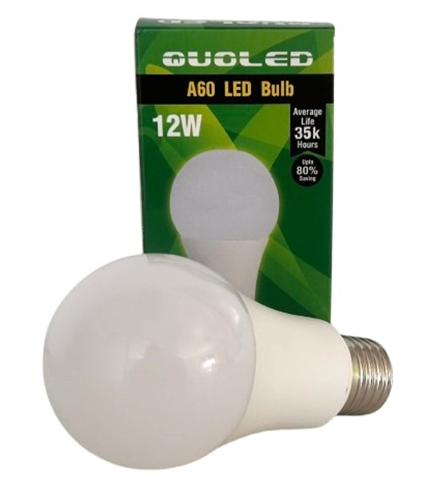 Bombilla LED Esférica E27 12W - 960 Lúmenes - Luz Fría 6000K Ø60x116mm