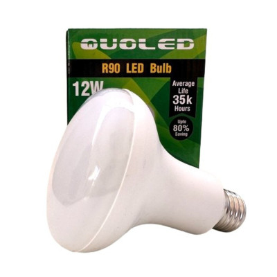 Bombilla LED R90 de 12W Quoled - Alta luminosidad 900lm y tono cálido 3000K