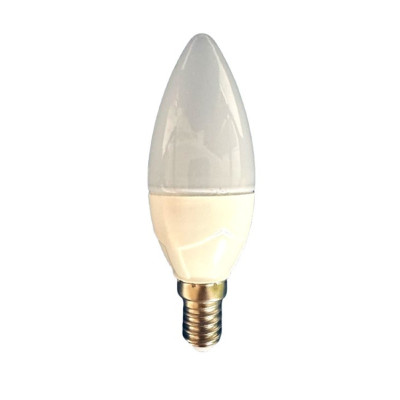 Bombilla LED tipo Vela 5W E14 luz cálida y fría 400 lúmenes