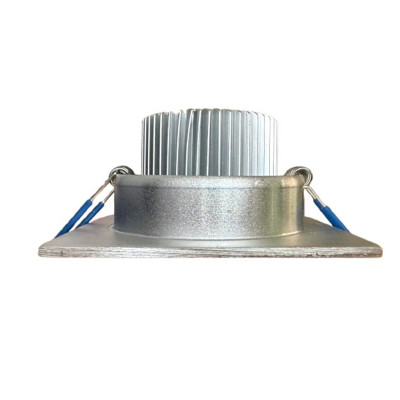 Diseño compacto (93x93x45mm) con corte de techo Ø78mm para iluminación LED de acento