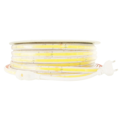 Conector y cableado para instalación de tira LED COB a 220V