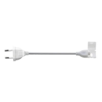 Cable alimentador con enchufe para tira LED COB 220V - Conector completo
