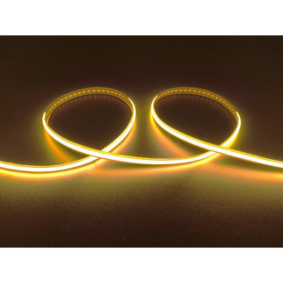 Tira LED COB 4000K luz neutra de alta densidad con tecnología de corte libre QUOLED