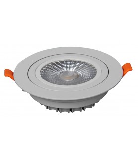 DOWNLIGHT DE 6W BASCULANTE DE EMPOTRAR BLANCO LED