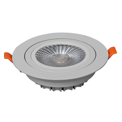 Ojo de buey LED 3W para empotrar en techo circular