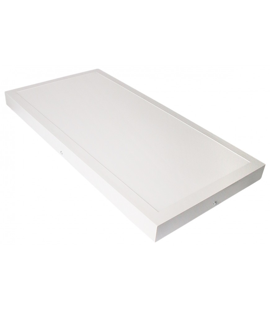 Panel LED de superficie 30x60 cm 32W color blanco para techo