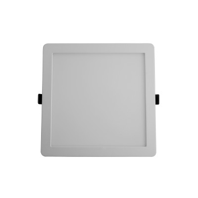 Difusor opalino frontal de downlight cuadrado blanco para luz uniforme